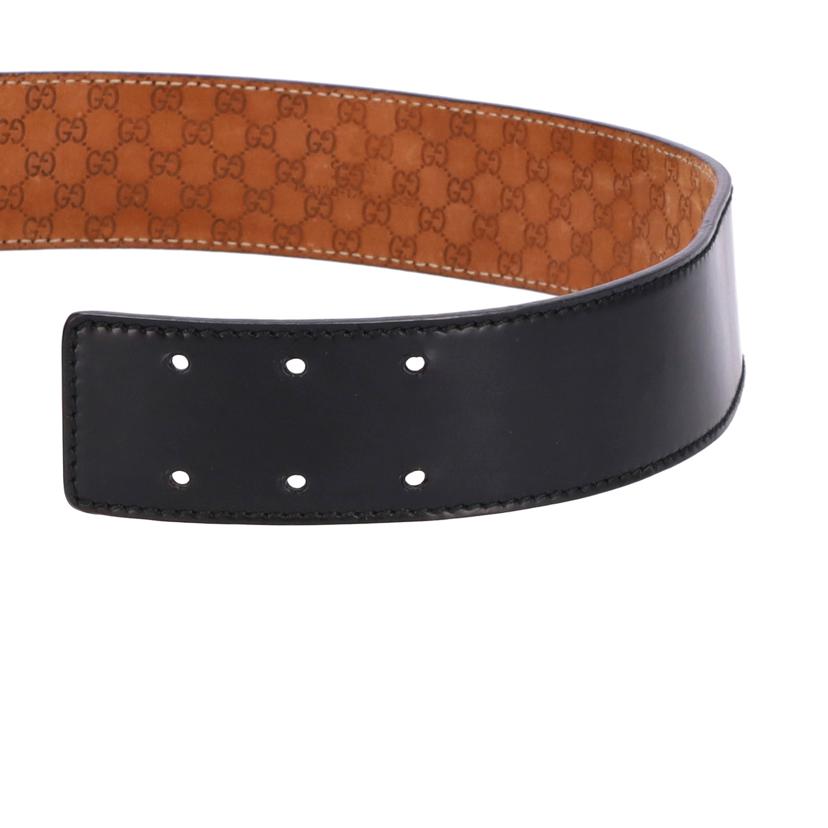 GICCI グッチ/リボンバックルレザーベルト/約73-78cm/186122//Aランク/75