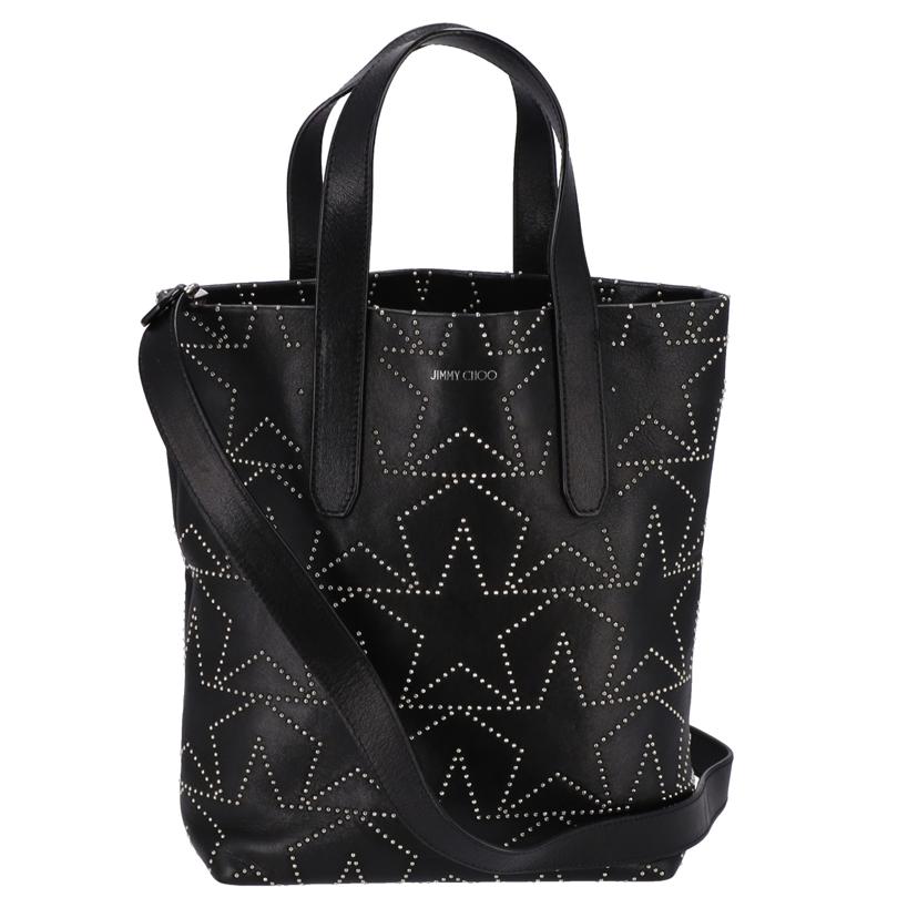 JIMMY CHOO ジミーチュウ/ソフィアN/Sスタースタッズ2WAYトート/DDP192//XNJ26B/ABランク/75