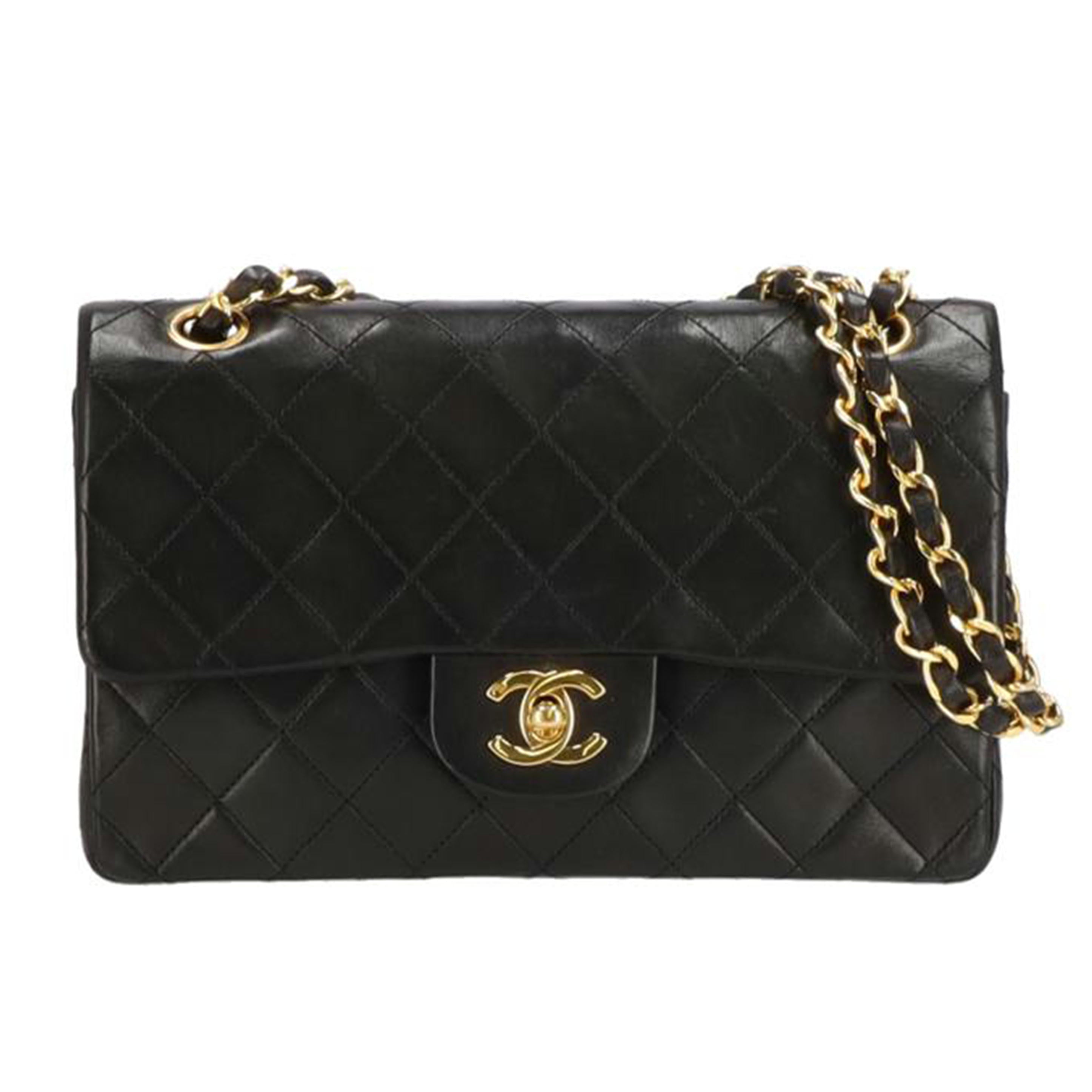 CHANEL シャネル/ヴィンテージ/マトラッセWフラップチェーンショルダー23/GD /A01113//051****/ABランク/09