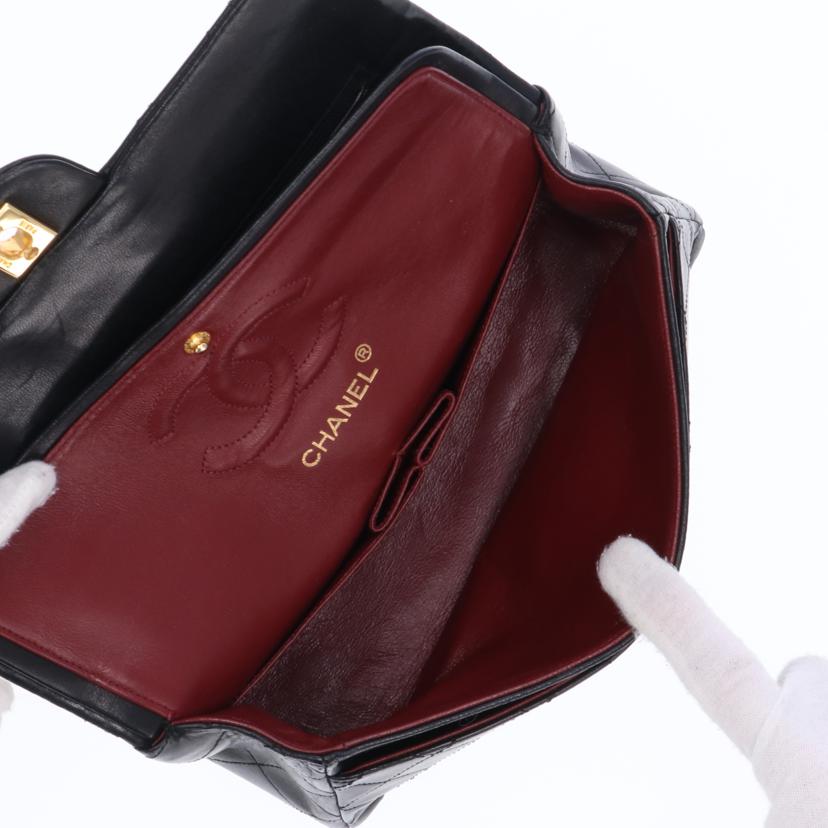 CHANEL シャネル/ヴィンテージ/マトラッセWフラップチェーンショルダー23/GD /A01113//051****/ABランク/09