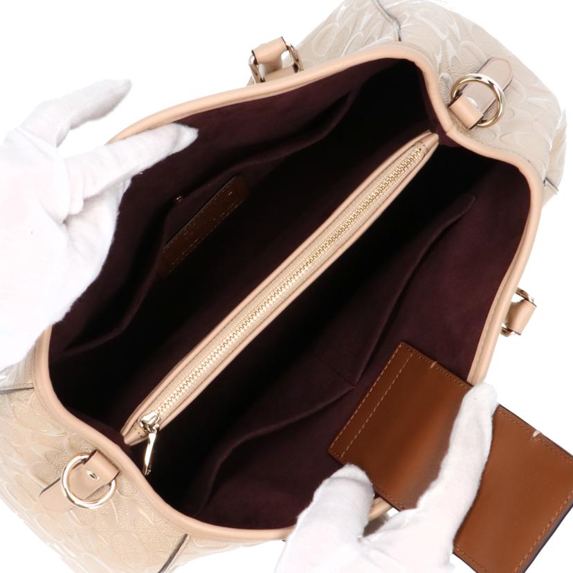 COACH コーチ/デボスドシグネチャースモールマーゴットキャリーオール/2way/F55451//G16**/SAランク/77