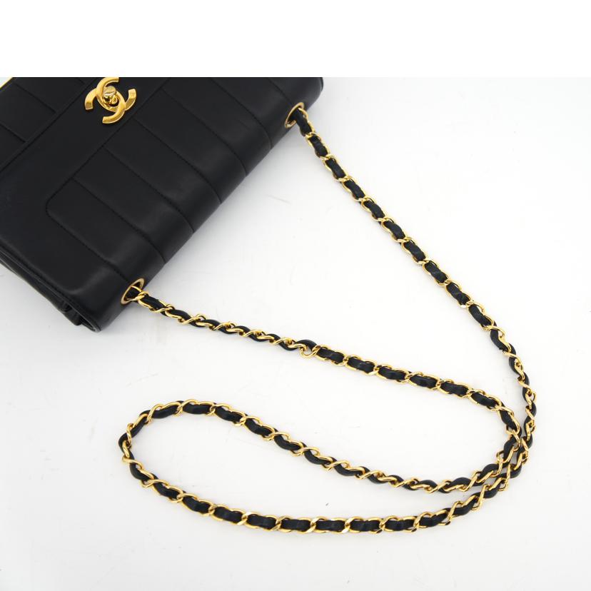 CHANEL シャネル/ヴィンテージ/マドモワゼル/チェーンショルダー/GD金具//370****/Aランク/75