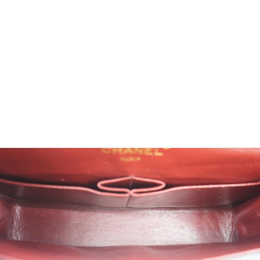 CHANEL シャネル/ヴィンテージ/マトラッセ/Wフラップラムスキンチェーンショルダー//081****/Aランク/75