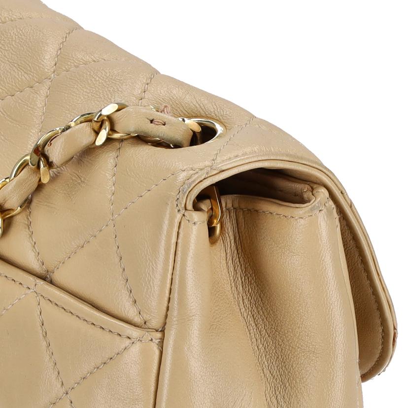 CHANEL シャネル/ヴィンテージ/マトラッセココマークチェーンショルダー/ベージュ//033****/Bランク/75