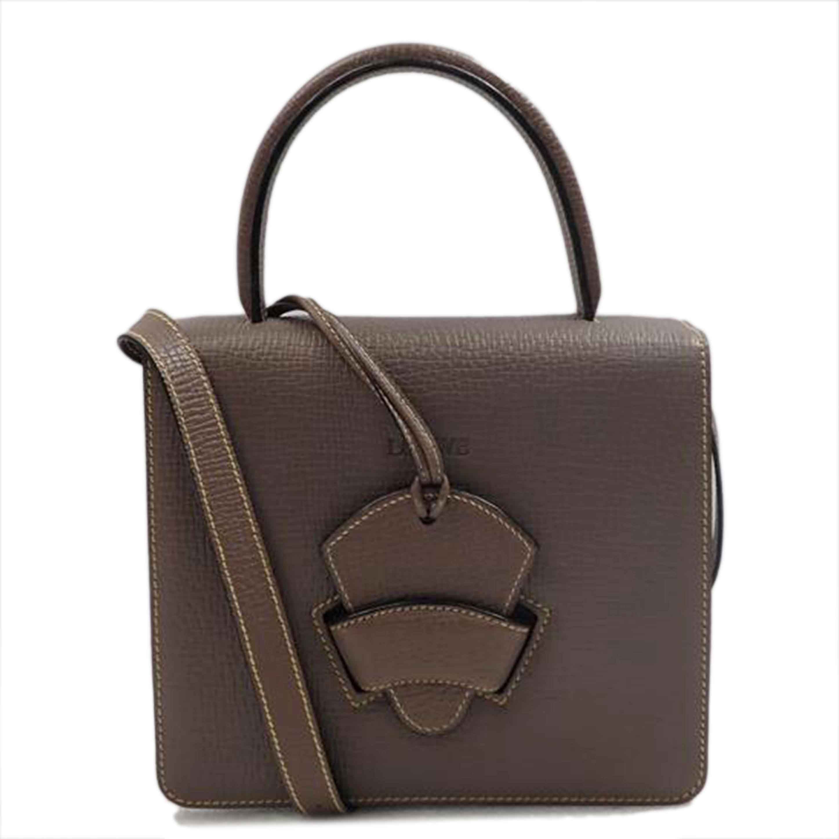 LOEWE ロエベ/LOEWE バルセロナレザー2wayショルダー//ABランク/62