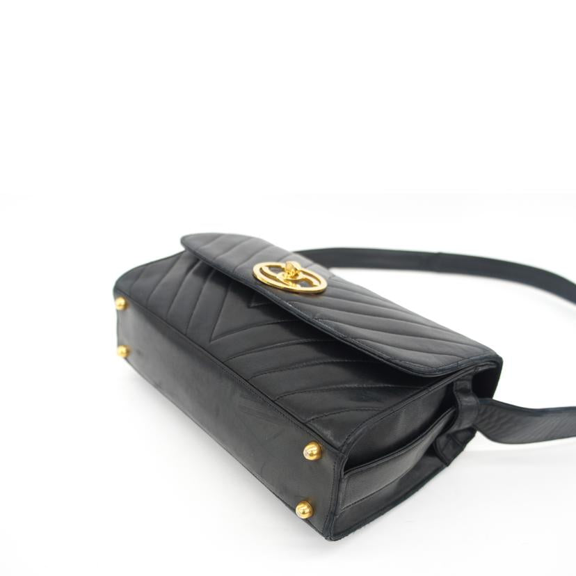 CHANEL シャネル/ヴィンテージ/マトラッセ/ラムスキンVステッチショルダー//236****/ABランク/75