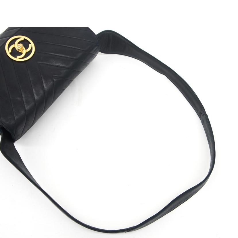 CHANEL シャネル/ヴィンテージ/マトラッセ/ラムスキンVステッチショルダー//236****/ABランク/75