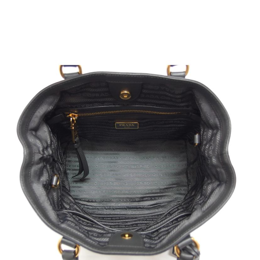 PRADA プラダ ハンドバッグ/ナイロン2WAYショルダーバッグ/グレー//203/Bランク/04