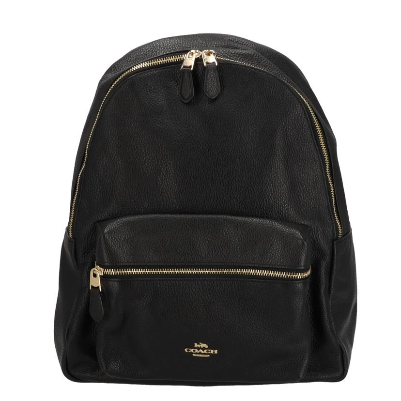 COACH コーチ COACH チャーリぺプルド レザーバックパック レディース/チャーリペプルドレザー バックパック/F29004//L19**/Aランク/37