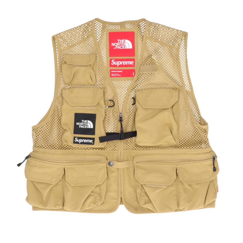 /supreme×THE NORTH FACE カーゴベスト・BE/NP220031//Bランク/75