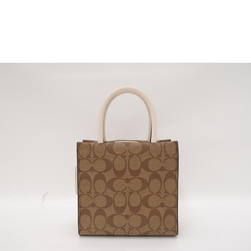 COACH コーチ トート ショルダー 斜め掛け 白 レディース/シグネチャー・ミニキャリー2wayハンド/ホワイト/5693//G2139/SAランク/69
