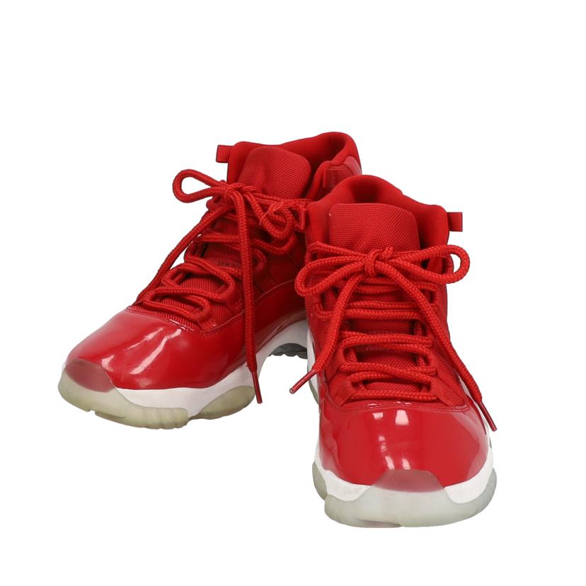 NIKE/AIR JORDAN 11 RETRO/レッド/378037-623//Cランク/78