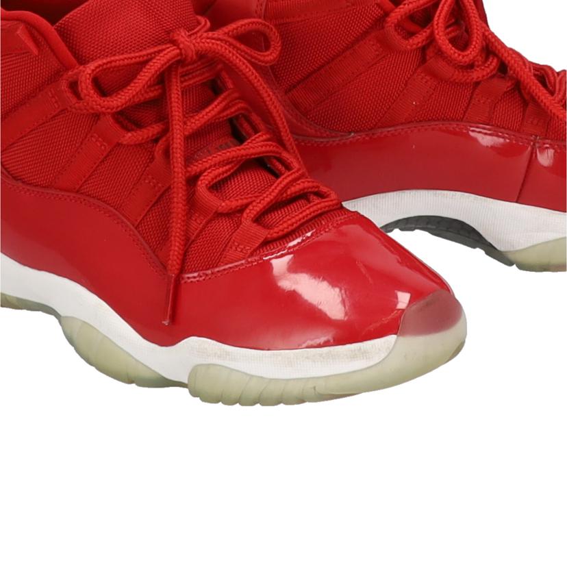 NIKE/AIR JORDAN 11 RETRO/レッド/378037-623//Cランク/78