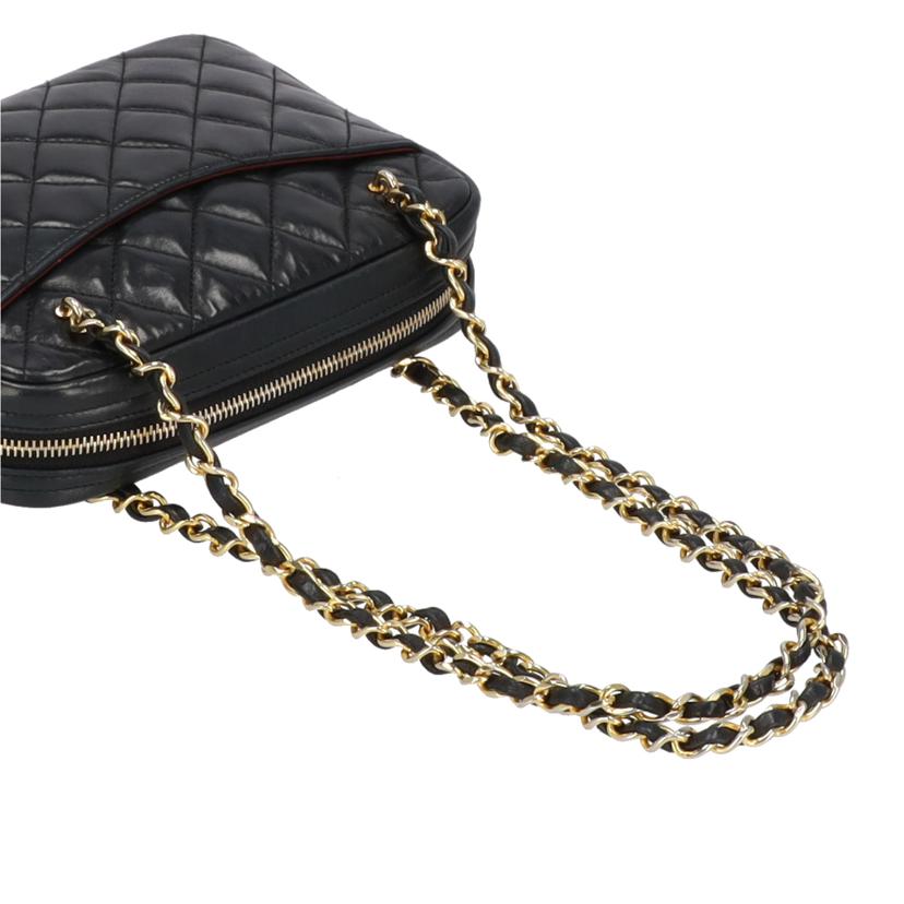 CHANEL シャネル/ヴィンテージ/マトラッセチェーンショルダー/GD金具//120****/Bランク/09