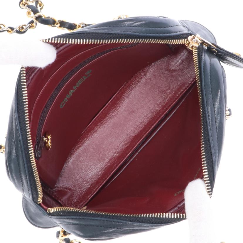 CHANEL シャネル/ヴィンテージ/マトラッセチェーンショルダー/GD金具//120****/Bランク/09