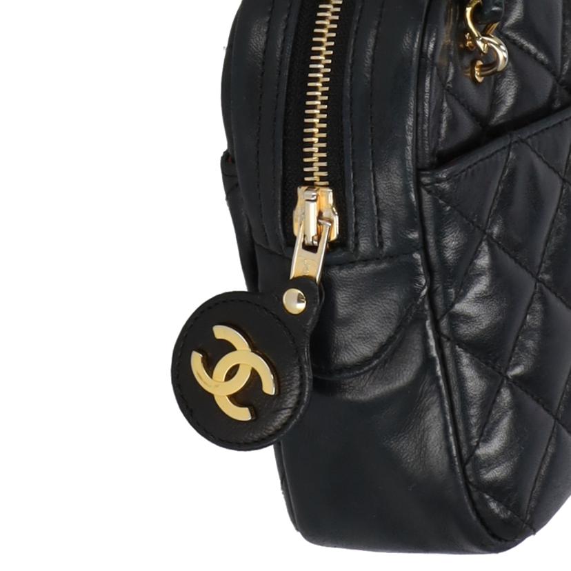 CHANEL シャネル/ヴィンテージ/マトラッセチェーンショルダー/GD金具//120****/Bランク/09