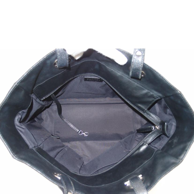 CHANEL シャネル/パリビアリッツトートMM/ブラック/A34209//12196144/ABランク/69