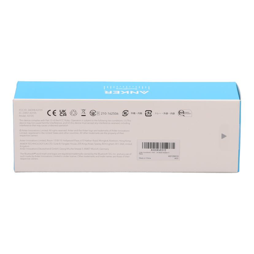 ANKER アンカー/ワイヤレススピーカー/SoundCore 2 A3105015//ACCS791C40503841/Sランク/05