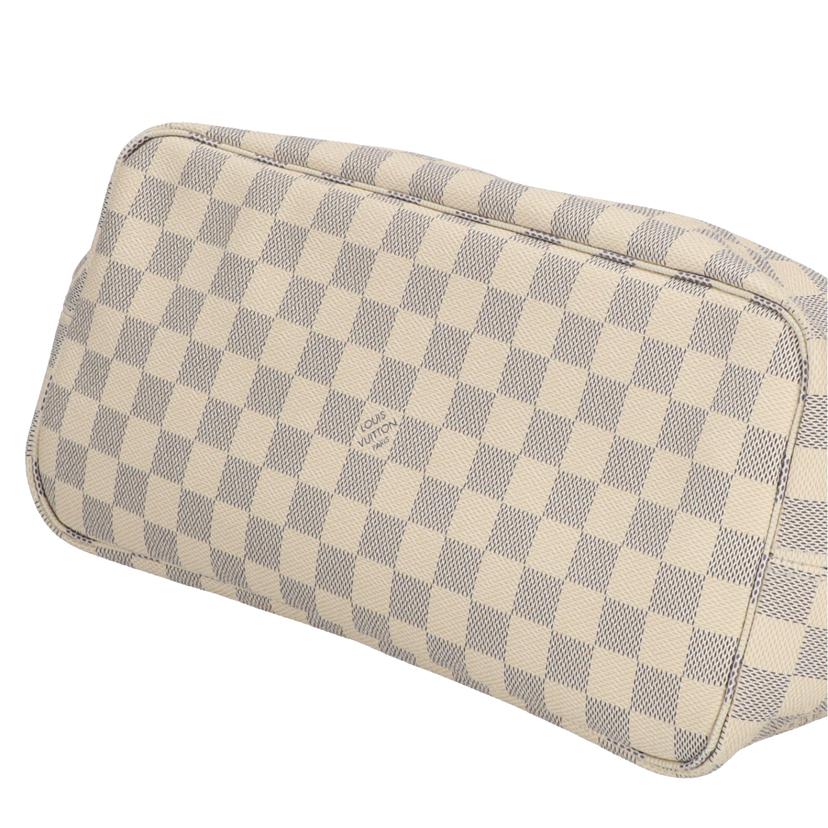 LOUIS VUITTON ルイヴィトン ルイ・ヴィトン ダミエ・アズール 市松模様 ホワイト 白 ショルダーバッグ ハンドバッグ トートバッグ ブラウン メンズ レディース 定番 人気 LV 斜め掛け 肩がけ/ネヴァーフルMM/ダミエ/アズール/N41361//AR3***/ABランク/09