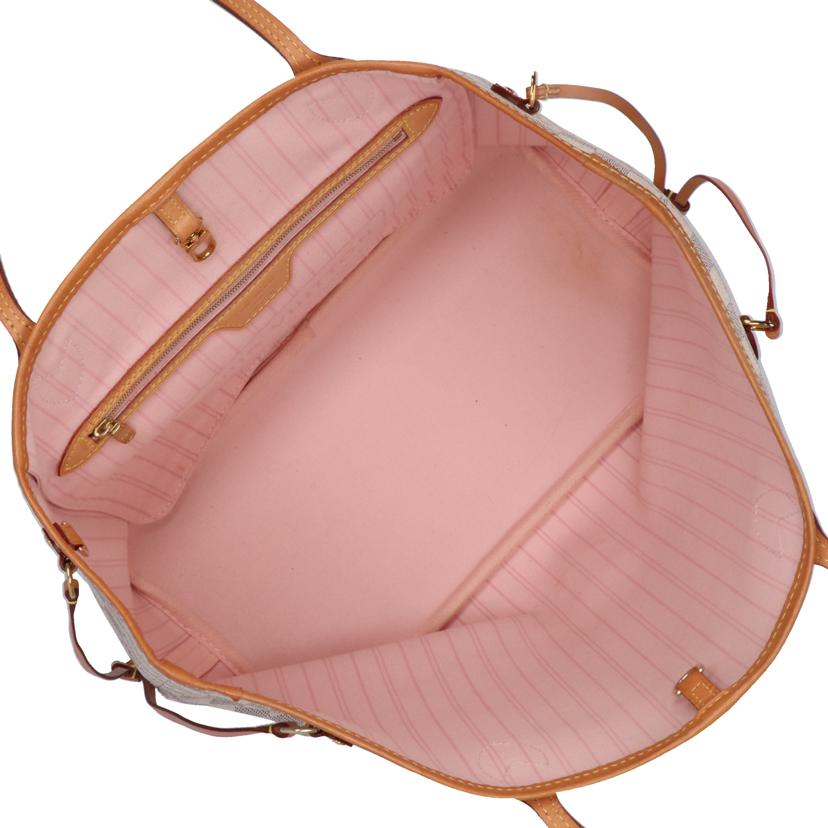 LOUIS VUITTON ルイヴィトン ルイ・ヴィトン ダミエ・アズール 市松模様 ホワイト 白 ショルダーバッグ ハンドバッグ トートバッグ ブラウン メンズ レディース 定番 人気 LV 斜め掛け 肩がけ/ネヴァーフルMM/ダミエ/アズール/N41361//AR3***/ABランク/09