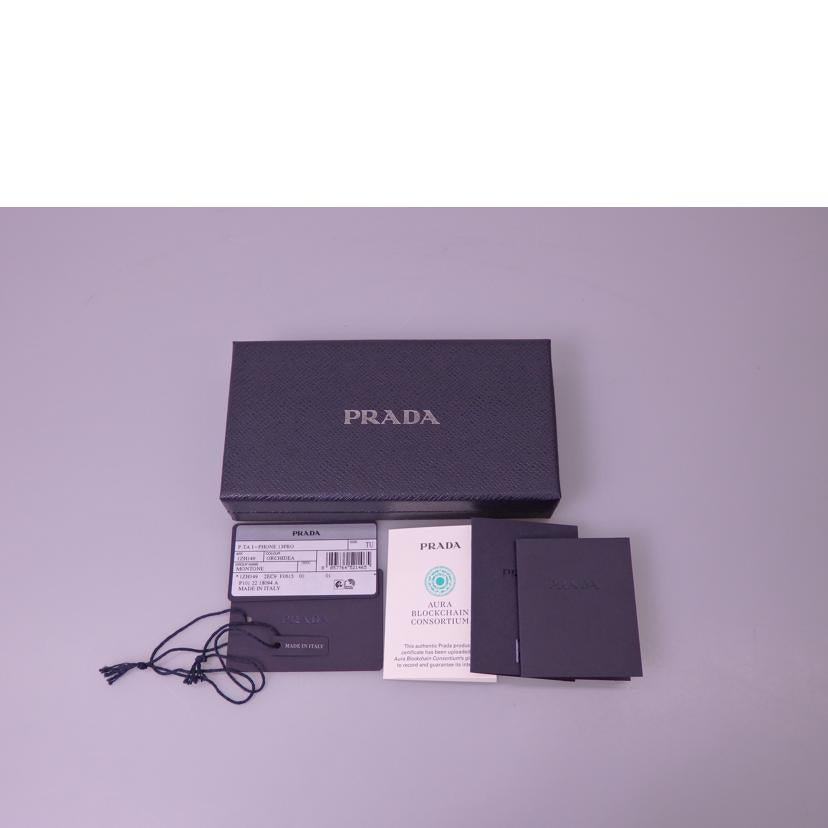 PRADA プラダ/i Phone13PROスマートフォンケース/1ZH149//Aランク/76