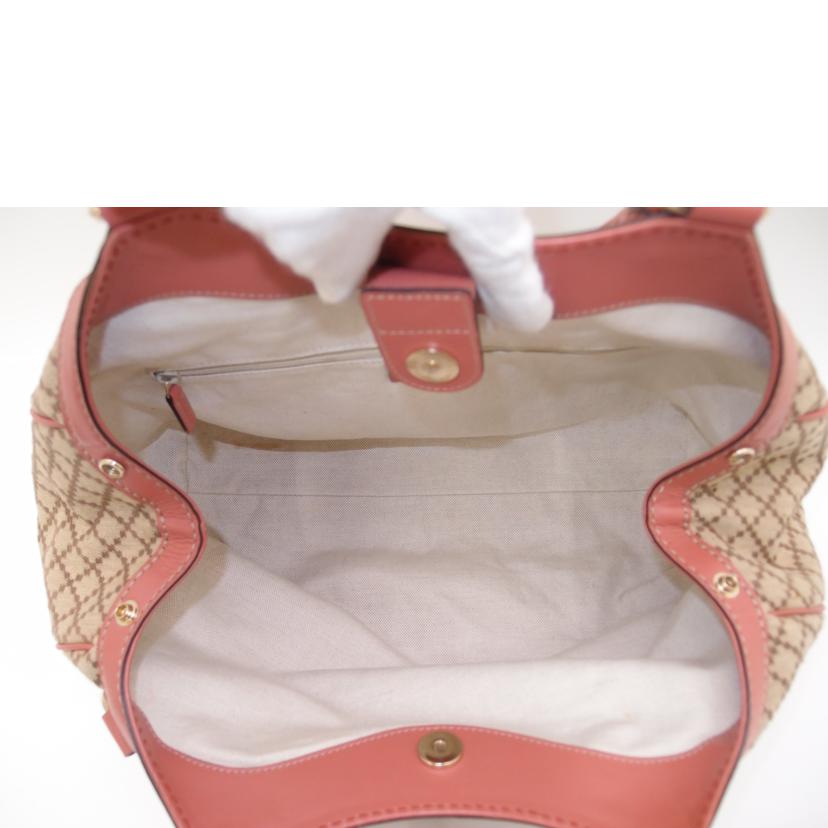GUCCI グッチ ハンド キャンバス レディース/ディアマンテ・スーキートート/ピンク/211944//486628/Aランク/69