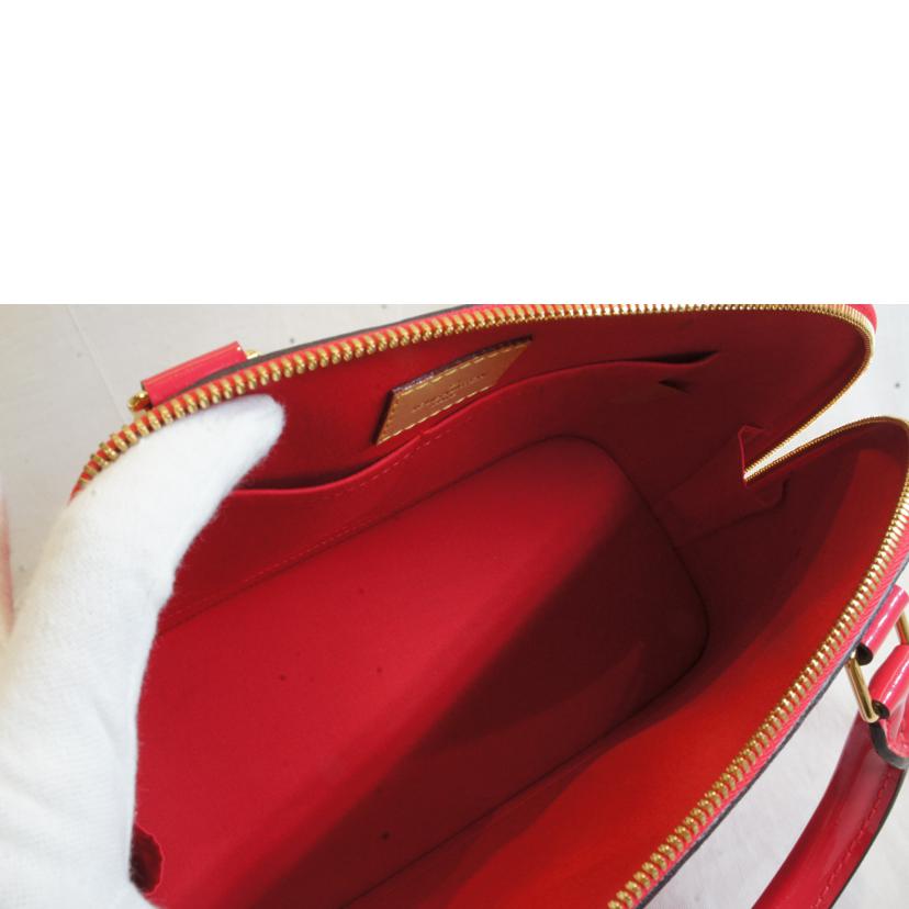 LV ルイヴィトン/アルマPM/ヴェルニ/ローズ/USA製/M91770//SO1***/SAランク/92