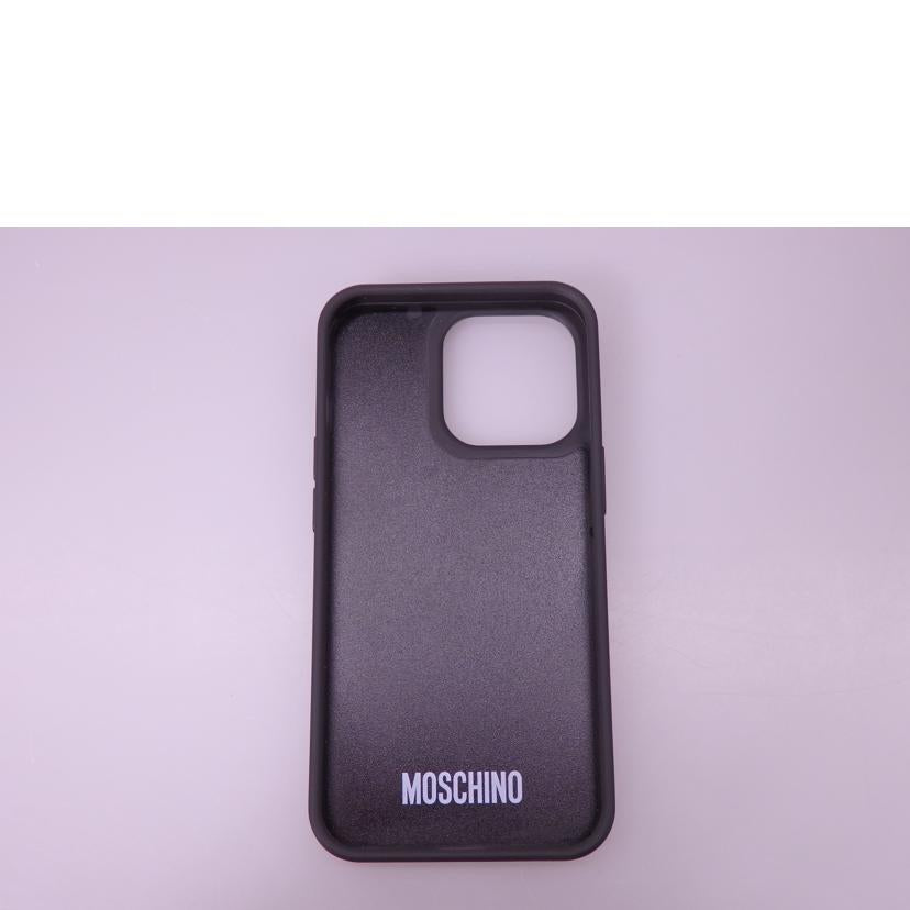 MOSCHINO モスキーノ/i Phone13PRO用スマートフォンケース//Aランク/76