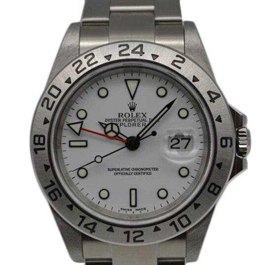 ROLEX ロレックス/エクスプローラーⅡ/ホワイト文字盤/16570//Y72**********/Aランク/89