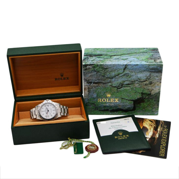 ROLEX ロレックス/エクスプローラーⅡ/ホワイト文字盤/16570//Y72**********/Aランク/89