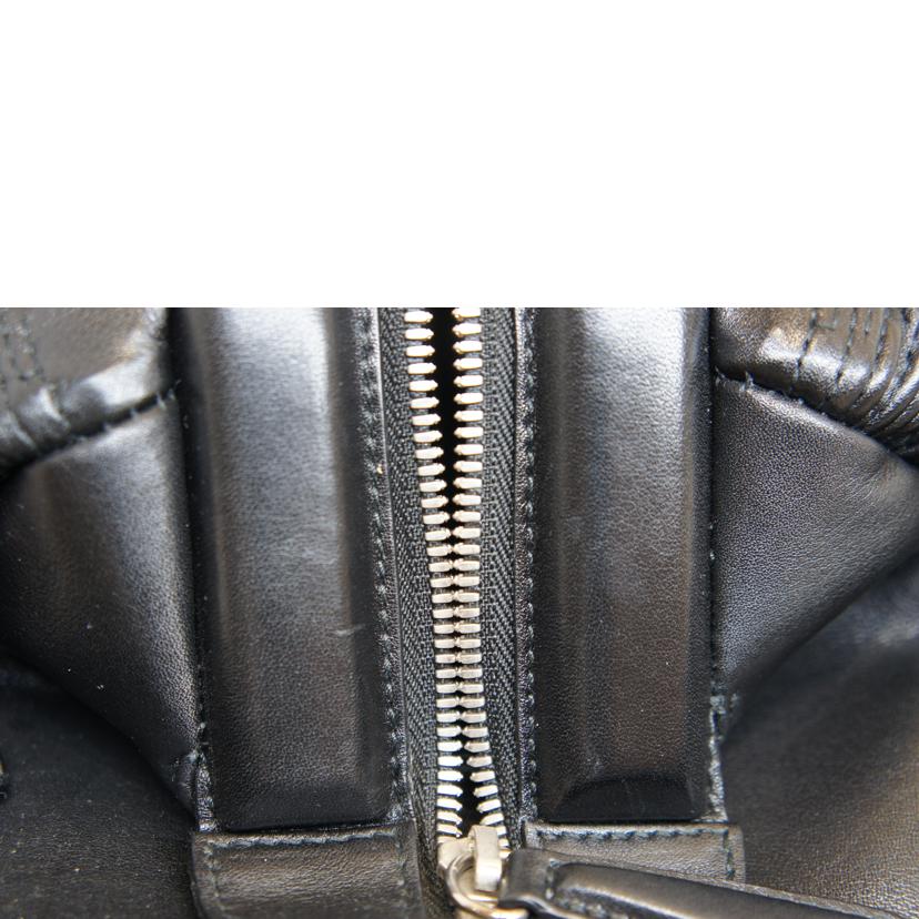 Christian Dior ディオール/カレーニナレザーボストンブラックCDロゴ//Aランク/92