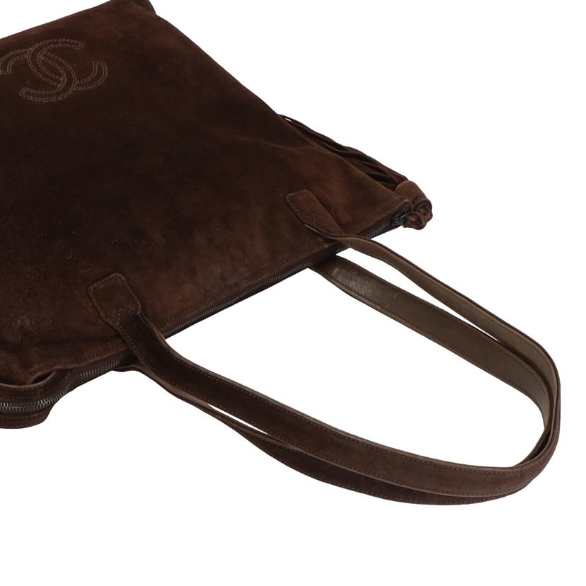 CHANEL シャネル/ヴィンテージ/ココマークスエードトート//586****/Bランク/09