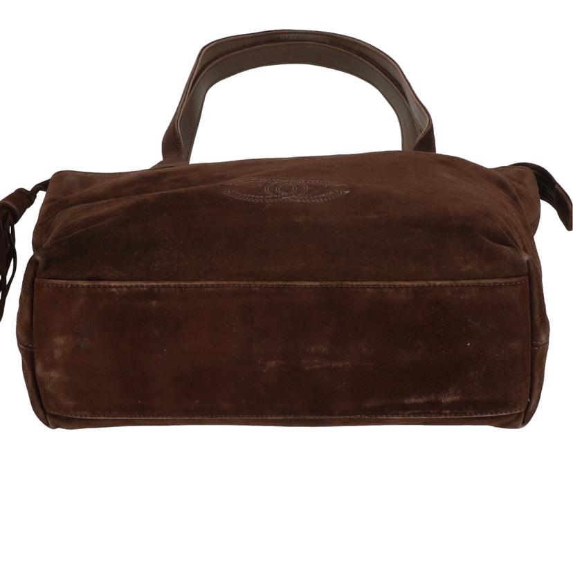 CHANEL シャネル/ヴィンテージ/ココマークスエードトート//586****/Bランク/09