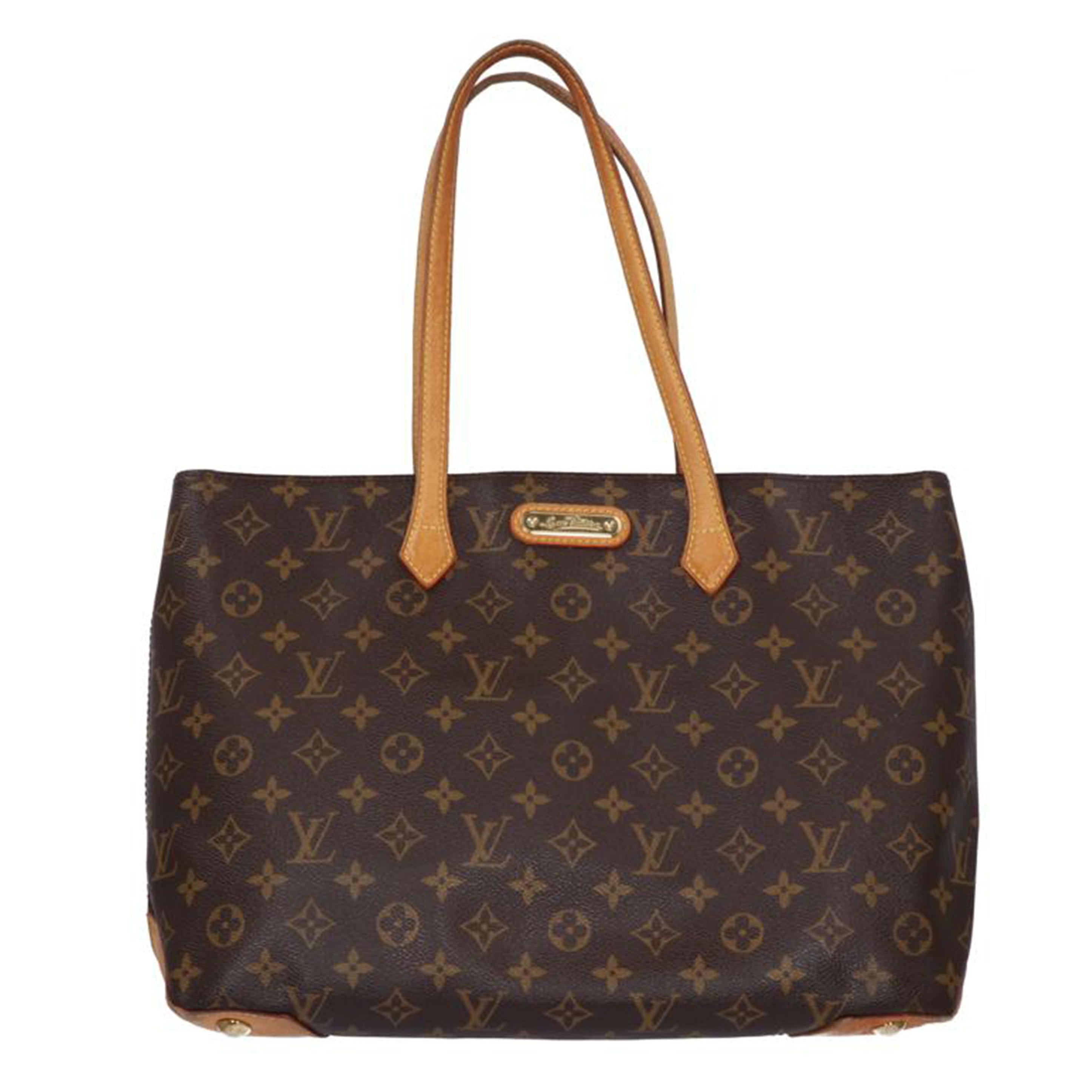 LOUIS VUITTON ルイ・ヴィトン ビトン ショルダーバッグ ハンドバッグ トートバッグ ブラウン メンズ レディース 定番 人気 LV  斜め掛け 肩がけ/ウィルシャーMM／モノグラム/M45644/MI5***/BCランク/09