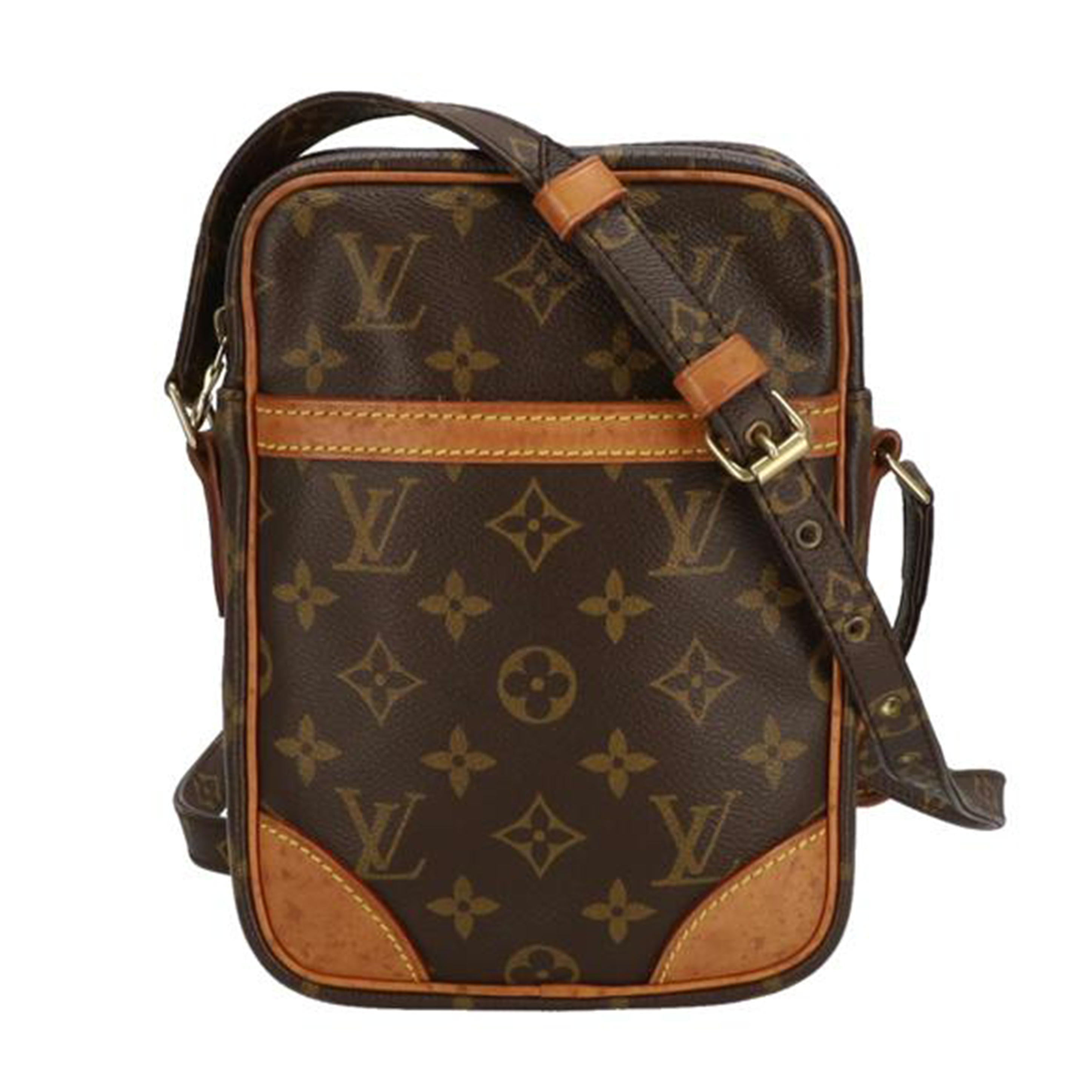 LOUIS VUITTON ルイヴィトン ルイ・ヴィトン ビトン ショルダーバッグ ハンドバッグ トートバッグ ブラウン メンズ レディース 定番 人気 LV 斜め掛け 肩がけ/ダヌーブ/モノグラム/M45266//SL0***/BCランク/09