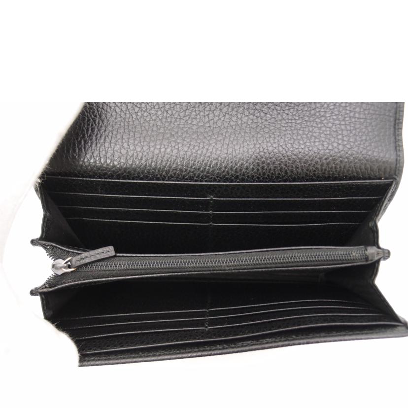 GUCCI グッチ/GGマーモント・レザーコンチネンタルウォレット/ブラック/456116//496085/ABランク/69