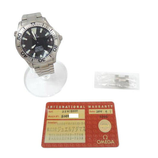 OMEGA オメガ/シーマスタープロフェッショナル/チタン/2231.50//80992606/ABランク/06