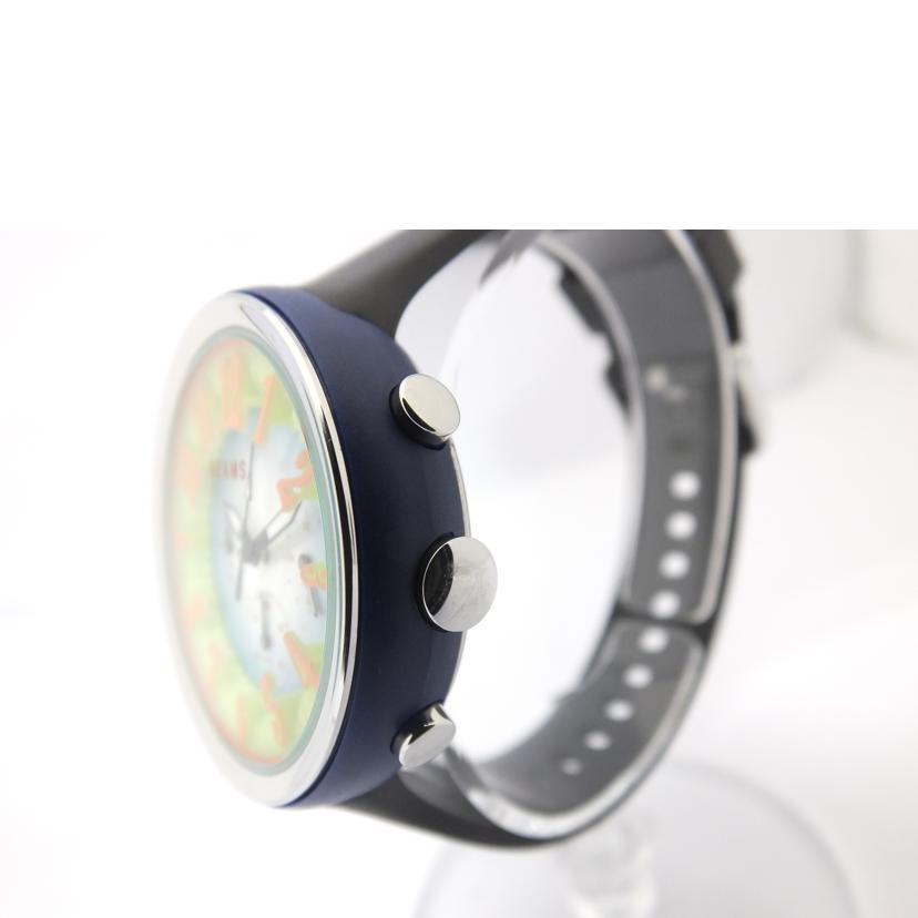 BEAMS ビームス/クロノグラフ/ボーイズクォーツ腕時計/VD54-6130//221***/Aランク/88