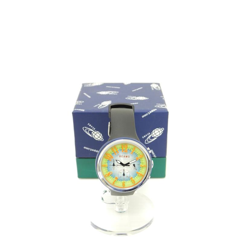 BEAMS ビームス/クロノグラフ/ボーイズクォーツ腕時計/VD54-6130//221***/Aランク/88