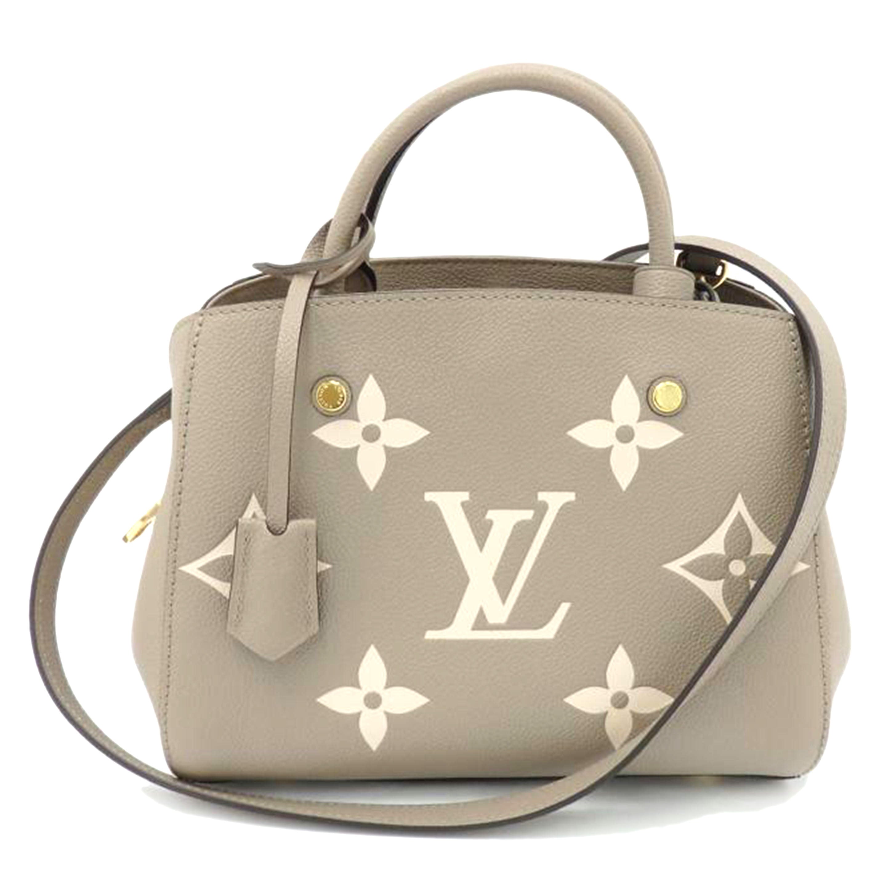 LV ルイヴィトン/モンテーニュBB/アンプラント/トゥルトレール・クレーム/M45489//TJ3250/Aランク/77