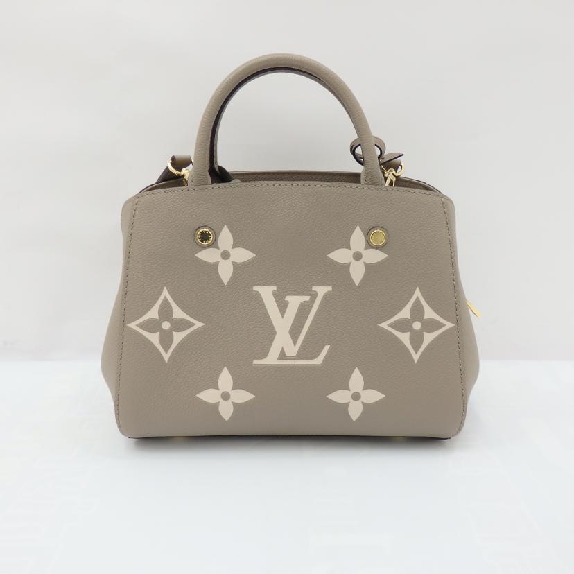 LV ルイヴィトン/モンテーニュBB/アンプラント/トゥルトレール・クレーム/M45489//TJ3250/Aランク/77