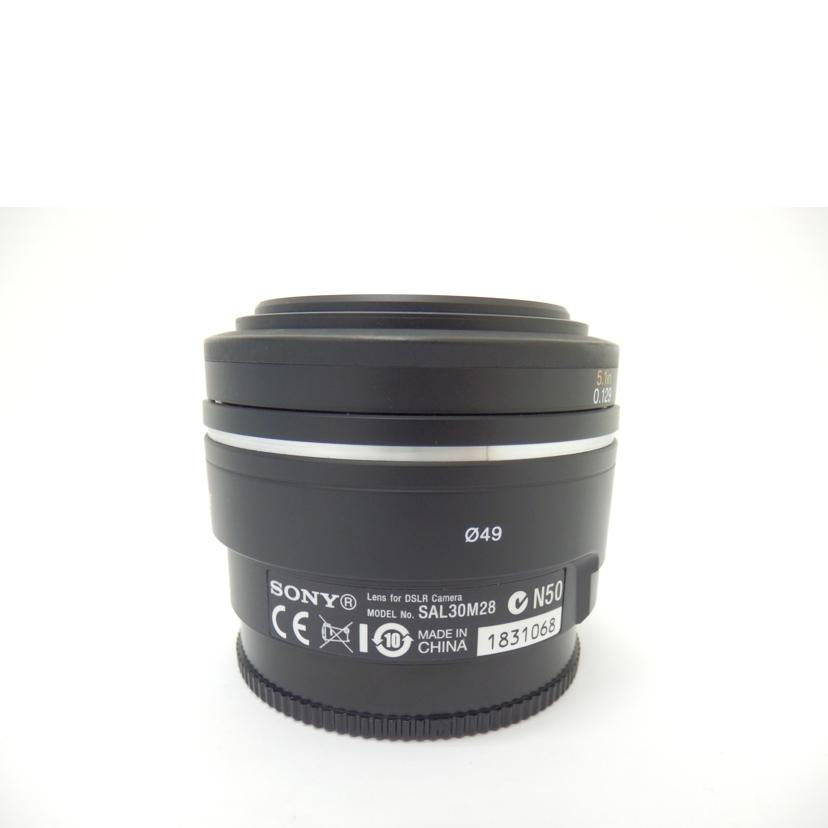 SONY ソニー/30mm単焦点レンズ/DT30mmF2.8//1831068/ABランク/88