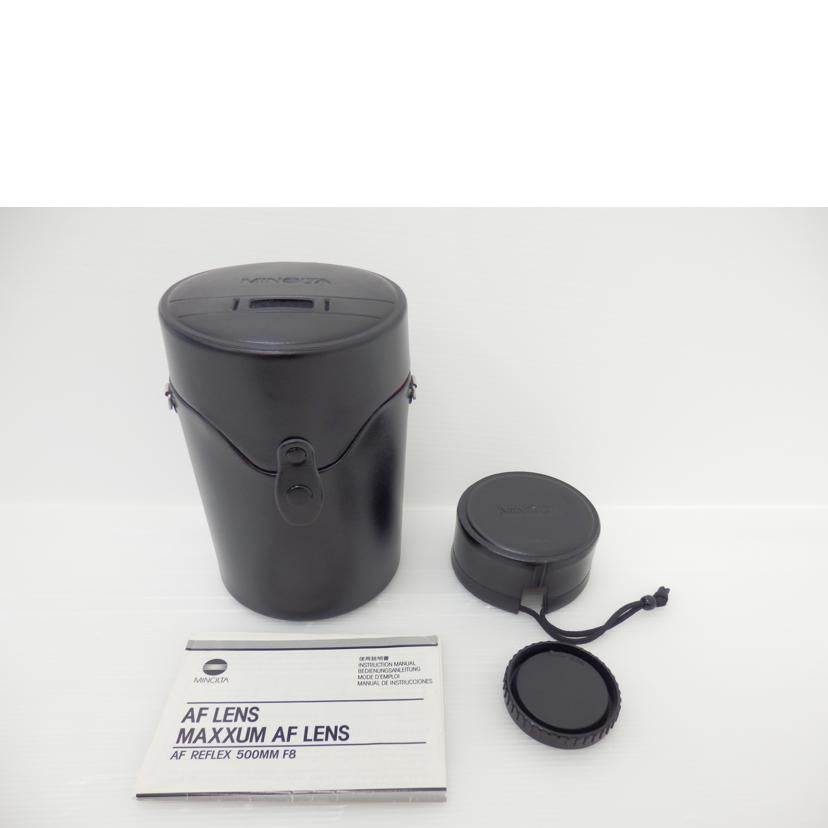 MINOLTA ミノルタ/500mmミラーレンズ/500mmF8//17222240/ABランク/88