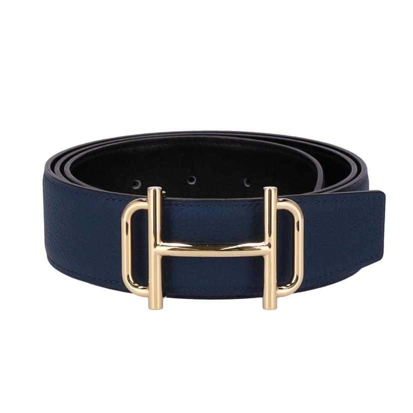 HERMES エルメス/ゴールドHバックルベルト/リバーシブル/約92-97cm//95 D/Aランク/75