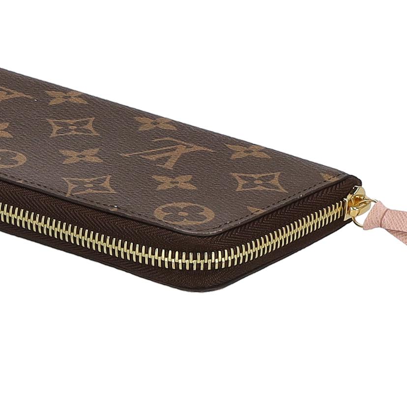 LOUIS VUITTON ルイヴィトン/ポルトフォイユ・クレマンス/モノグラム・ローズバレリーヌ/M61298//RFI*/SAランク/75