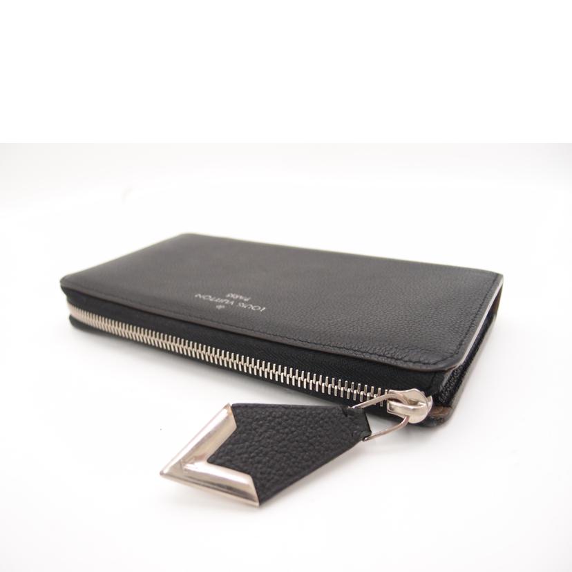 LOUIS VUITTON ルイ・ヴィトン L字ファスナー 長財布 レザー 黒/ポルトフォイユ・コメット/ヴォーカシミール/ノワール/M60146//MI4195/Aランク/69