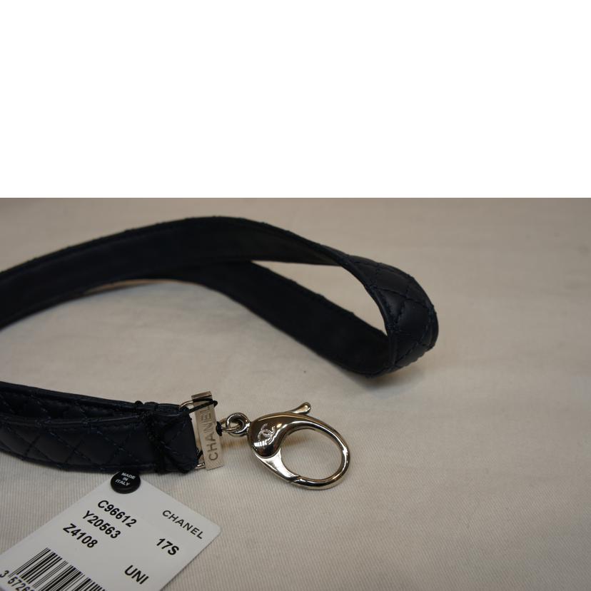 CHANEL シャネル/マトラッセレザーネックストラップネックホルダー/C96612//Aランク/92