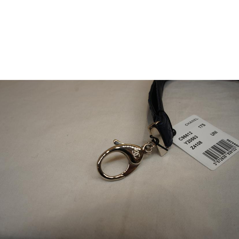 CHANEL シャネル/マトラッセレザーネックストラップネックホルダー/C96612//Aランク/92