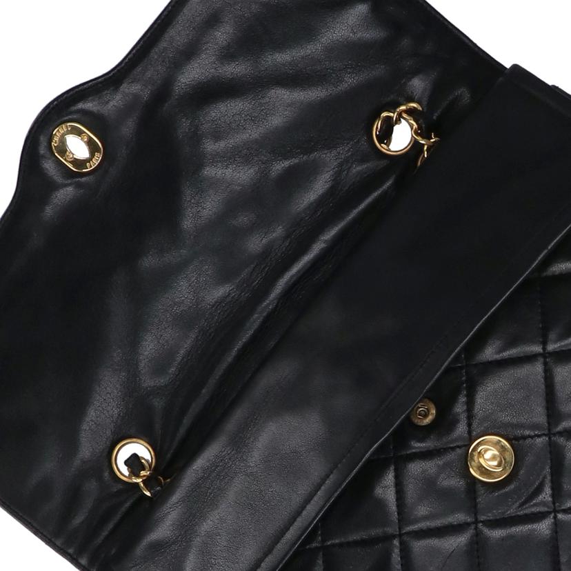 CHANEL シャネル/ヴィンテージ/マトラッセWフラップチェーンショルダー/パリ限定//124****/ABランク/94