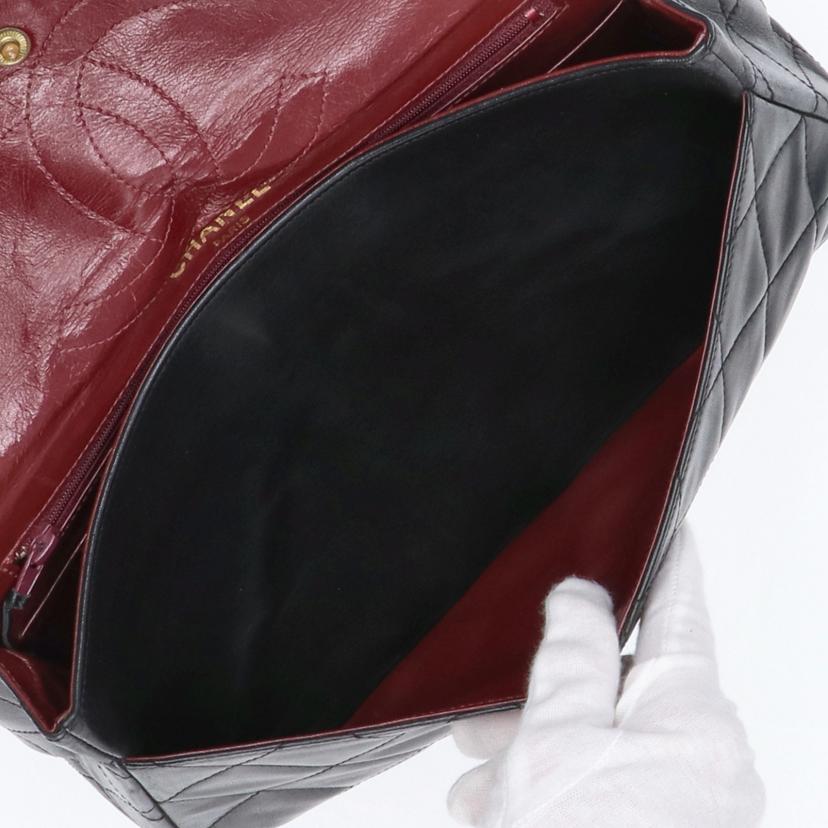 CHANEL シャネル/ヴィンテージ/マトラッセWフラップチェーンショルダー/パリ限定//124****/ABランク/94